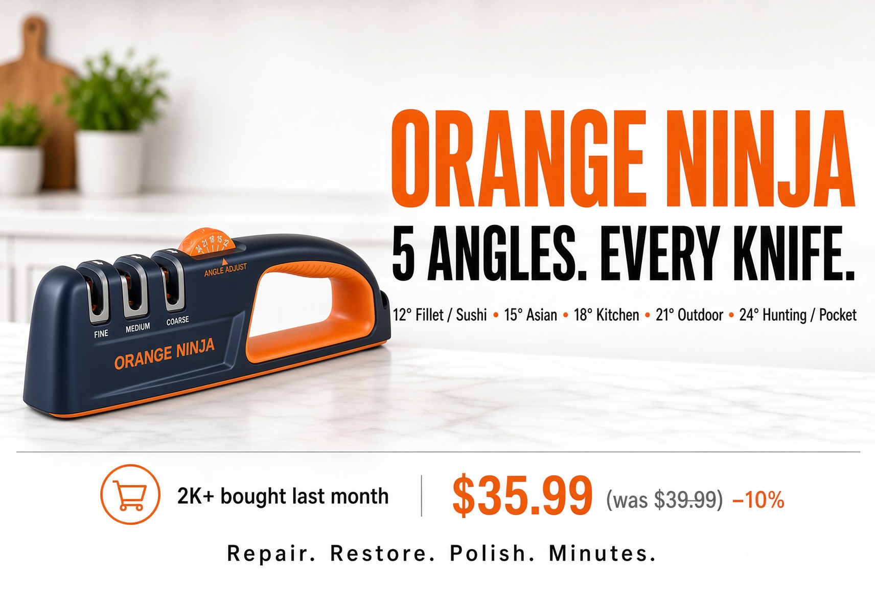 Sharp Pebble Knife Sharpener Review: Worth It in 2026?